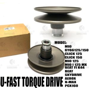 ZSY U - FAST TORQUE DRIVE  / CLUTCH ASSY FOR MIO / BEAT/ CKICK/ SKYDRIVCE/ NMAX / AEROX / PCX  MOTORCYCLE