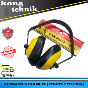 Kenmaster Penutup Telinga / Ear Muff RF-013 Safety Anti Suara Bising - kong teknik