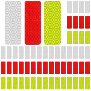 Bicycles Reflective Tape Bike Reflectors Sticker Self-Adhesive Safety Sticker Reflective Night Visibility Warning Tape