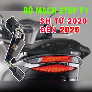 Bộ Mạch Chớp F1 Cho SH 125i / 150i / 160i – Giắc Zin Theo Xe Nhiều Hiệu Ứng Stop F1 – Không Chớp Xi Nhan