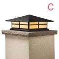 Lampu hias pilar pagar jumbo - Lampu pilar pagar outdoor. 