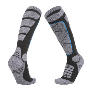 Ski socks/outdoor sports thickened hiking socks long socks absorb sweat and keep warm