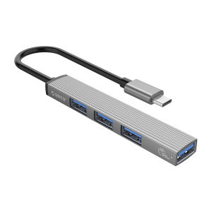 ORICO Aluminum Type C HUB 4 Port USB 3.0 2.0 Multi Splitter OTG Adapter Portable TF Dock For Macbook Pro PC Computer Accessories
