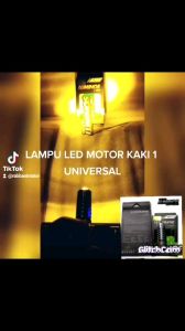 Bolham LED Motor H6 K1 Bebek Matik Double Cahaya Putih kuning Luminos