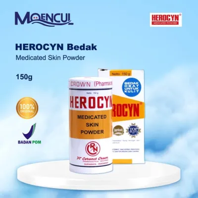 BEDAK GATAL HEROCYN BABY | DEWASA Biang Keringat Bau Badan Kulit Gatal