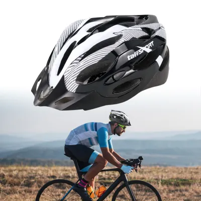 TaffSPORT Helm Sepeda EPS Foam PVC Shell - x10