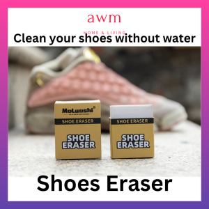AWM Shoes Eraser whitening Cleaner Pembersih kasut shoe cleaning without water pemutih kasut tanpa air