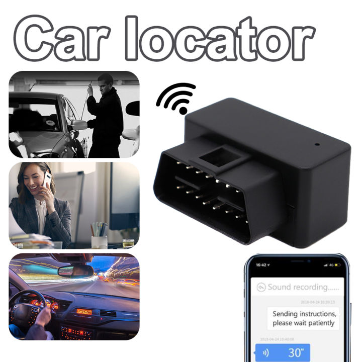 Kpqsea OBD GPS Tracker 2G for Car Vehicle Location Geofence Route ...