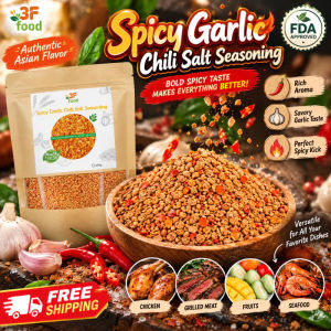 Spicy Garlic Chili Salt – Flavorful Dipping Seasoning for Mango Fruits Grilled Meat & Seafood