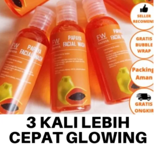 COD 60ml SABUN PEPAYA KENTAL & HARUM MENCERAHKAN WAJAH / SABUN PEPAYA SABUN CUCI MUKA | FACIAL WASH PEPAYA
