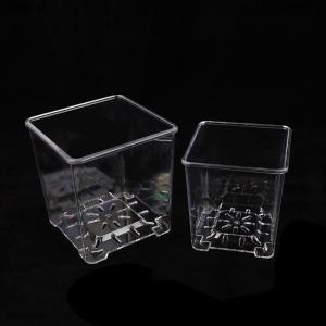 [COD] ZHONGYI0 Vuông Trong Suốt Acrylic Chậu Hoa Thoáng Khí Bonsai Nhà Máy Nồi Máy Tính Để Bàn Trang Trí Cho Sân Vườn Phòng Khách Ban Công