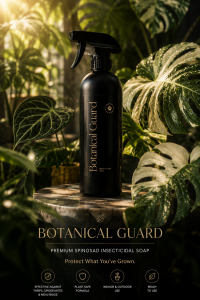 BOTANICAL GUARD - Organic Spinosad Insecticidal Soap for Plants