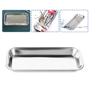 Medical Tray Stainless Steel Tray For Dental ToolsSurgical Instrument TrayLab Instrument Tool