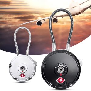 READY YiF Gembok TSA Koper kecil anti maling haji umroh Kode Angka Kunci 3 Digit Password TSA007