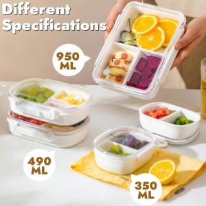 Multipurpose Lunch Box Leakproof Food Container Microwave Dinnerware Portable Fruit Box Keep Fresh