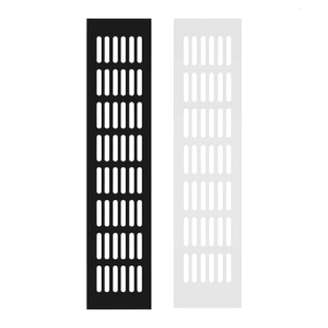 Aluminum Ventilation Grilles Cabinet Wardrobes Airflows Covers Modern Slim Design Easy to clean Double Side Airflows Grates