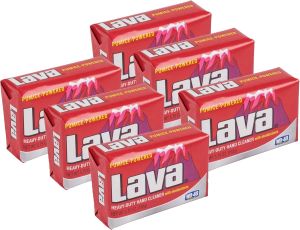 Lava 10185 Pumice Hand Cleaning and Moisturizing Bar Soap 5.75 Ounces (6 Pack)