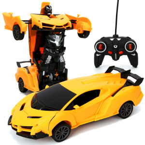 V.top RC Transformer 1 : 18 Mobil Remot Jadi Robot Bateral Cas / RC Mobil Remote Transformer Robot / Remote Control