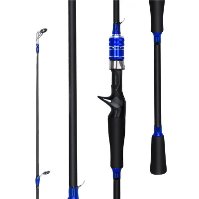 Fishing Rod Carbon Fiber 1.65m 1.8m Casting Spinning Fishing Rod Spinning Rod Casting Rod Carbon Fiber Joran Pancing