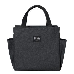 Oxford Lunch Bag Large Capacity Cooler Bag Waterproof Portable Zipper Warm Lunch Bag Insulation Freezer Bag Camping Picnic Bag