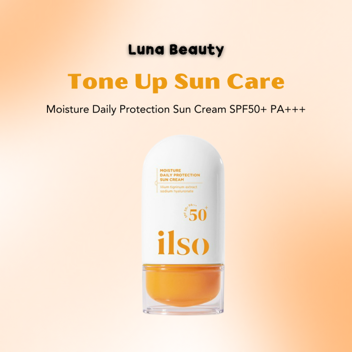 [ILSO] Moisture Daily Protection Sun Cream SPF50+PA+++ Lazada