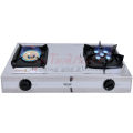 Rinnai เตาแก๊สตั้งโต๊ะ หัวทองเหลือง + หัวเทอร์โบ รุ่น RY-9002SST (สีเงิน). 