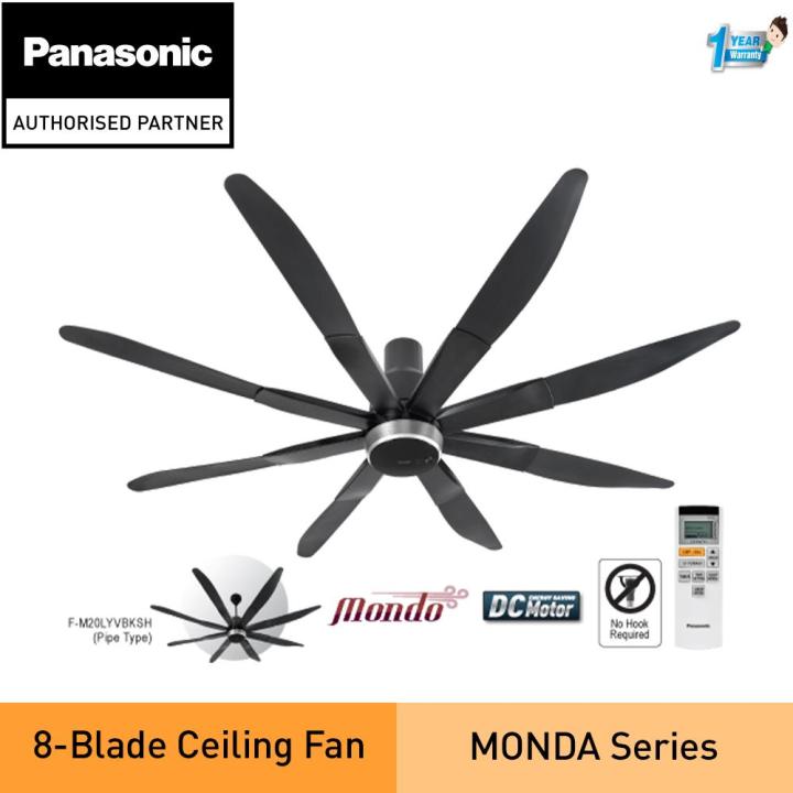 PANASONIC CEILING FAN 8 BLADE CANOPY FM20LY (80") Lazada