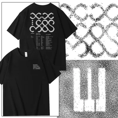 clu KPOP BIGBANG 20th Anniversary Concert XX：COSMOS T-shirt short sleeve top tee ulc