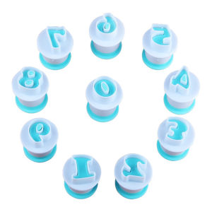 ★Same Day Shipping★ Mini Baking Molds Alphabet Letter Number Fondant Cake Cookie Stamp Pastry Molder Cutter Tools DIY Bakeware Decoration Accessories