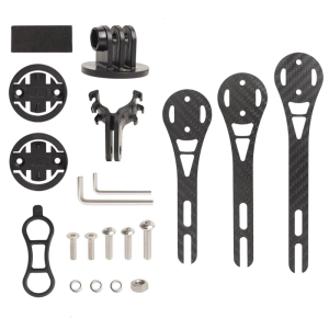 Road Bike Computer Holder Adjustable Out Fronts Bike Extension Bracket Light Stands Cycling Stopwatches Speedometer Rack