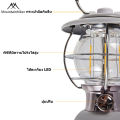 พร้อมส่ง ตะเกียงแคมปิ้ง LED Mountainhiker Lantern ไฟตั้ง รั้ว Led โคม เจ้าพายุ. 