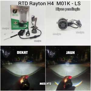 Lampu Utama Led RTD Rayton M01K-LS High Low Putih 55watt Voltage AC DC Jamin terang