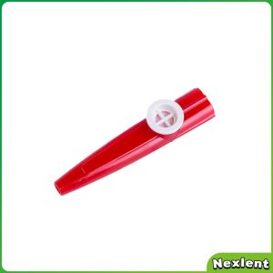 Nexlent Plastic and Metal Kazoo Portable Flute For Beginner Instrument Music Lovers