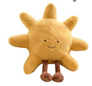 🔥พร้อมส่ง🔥ดวงอาทิตย์ ตุ๊กตา ของเล่น ดวงจันทร์ หมอนตกแต่งบ้าน โซฟา หมอนเบาะ  สามารถใช้เป็นของขวัญได้