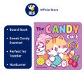 The Candy Cart Kitty Scratch & Sniff Board Book To Scratch & Smell For Kids. 