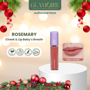 GLAMOIRE - Rosemary Cheek&Lip 03 Babys Breath | Lip Cream | Blush On Cream | Eyeshadow Cream
