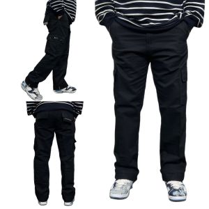 Long Cargo Pants - Celana Cargo Panjang Loose Baggy Pants - Dark Grey