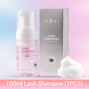 eelloo โฟมทำความสะอาดขนตา 100มล. แชมพูทําความสะอาดขนตาปลอม โฟมทำความสะอาดขนตาก่อนต่อขนตา สปาโฟม สินค้าสำหรับช่างต่อขนตามืออาชีพ