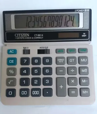 Kalkulator Dagang Citizen CT-8614 14 Digit