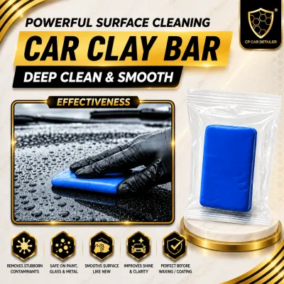 【CP CAR Detailer】Clay Bar Stain Remover & Tar Cleaner 100g - Car Body Contaminant Remover Car Wash Accessories for Car Detailing