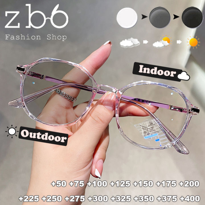 New Photochromic Reading Glasses Anti Blue Light Blocking Filter ...