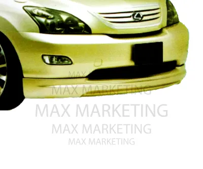 B1428 TOYOTA HARRIER 2004 & ABOVE FRONT SKIRT (WAID) FIBERGLASS SKIRT LIP BODYKIT