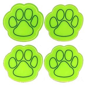 Pack of 4 Night Riding Reflective Stickers Easy Installation afety Reflector Stickers for Bicycles Enhancing Visibility