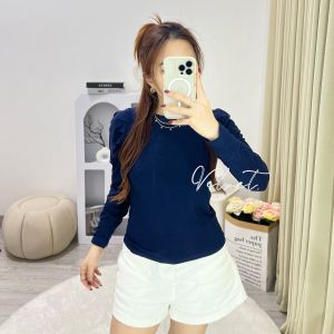 Blouse Puffy Longsleeve / Atasan Puffy Lengan Panjang Wanita 4672