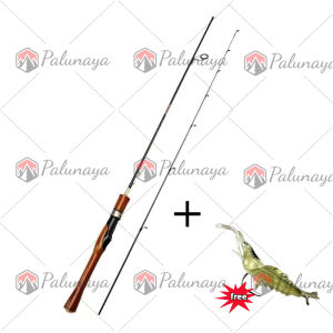 Joran Pancing JR06 Spinning & Bait Casting Carbon Solid Horse Mount Rod UL Super Lembut Micro-Object Lua Rod Water Drop Wheel Set Pegangan Joran Ultra Light Dengan Jarak Jauh