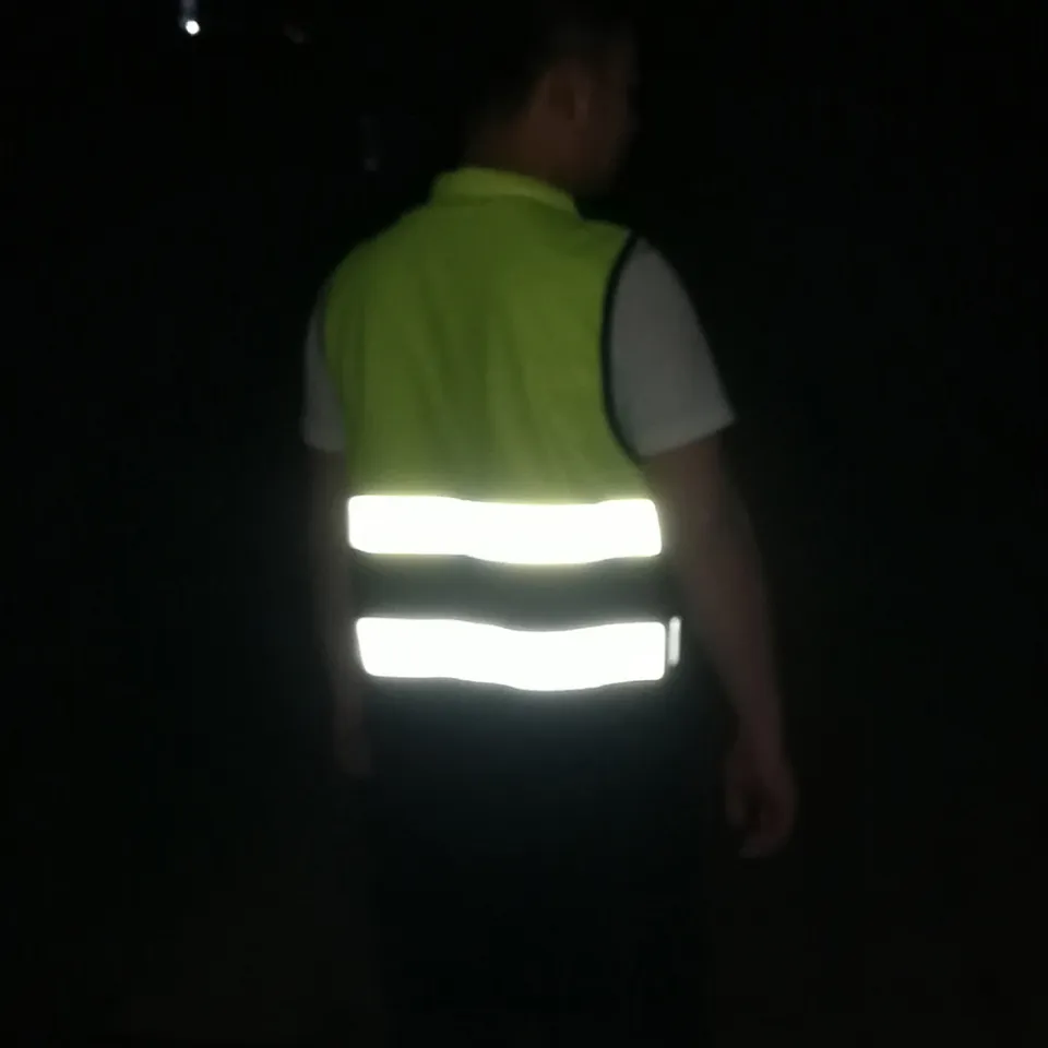 Large Size 5XL Reflective Vest For Men Plus Size Vest For Women Safety Vest  Construction Worker Logo Custom Security Vest