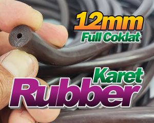 Karet Rubber 12mm (Harga per- 1 meter) Spe4rgun Panah Ikan Kayu Jati Teak Wood Spearfishing Indonesia Free Diving pure latex good power