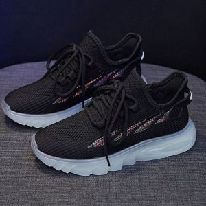 WomenS Ultra-Light Soft-Soled Casual Mesh Shoes 2025 Spring/Summer Elastic Fabric  Breathable Trendy Shoes
