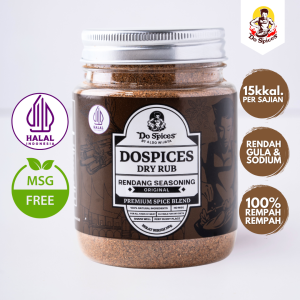Dospices Rendang Seasoning (Original) - 100 gr | Healthy Dry Rub | Bumbu Marinasi Rendah Kalori