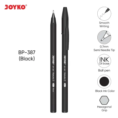 (12pen) Ball Pen Pulpen Pena Joyko BP-387 Haruto Z 0.7 mm